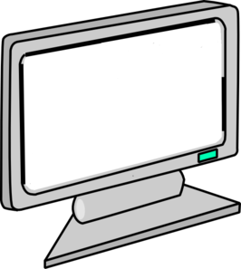 Computer monitor clip art