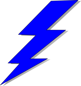Lightning bolt clipart transparent background