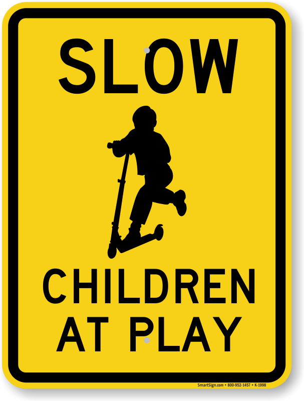 Slow Down for Children Signs | SmartSign