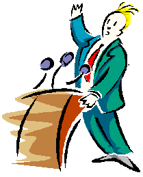 Public Speaker Clipart