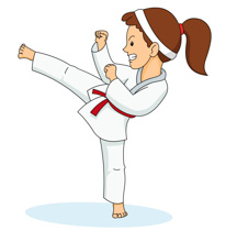 Free Sports - Karate Clipart - Clip Art Pictures - Graphics ...