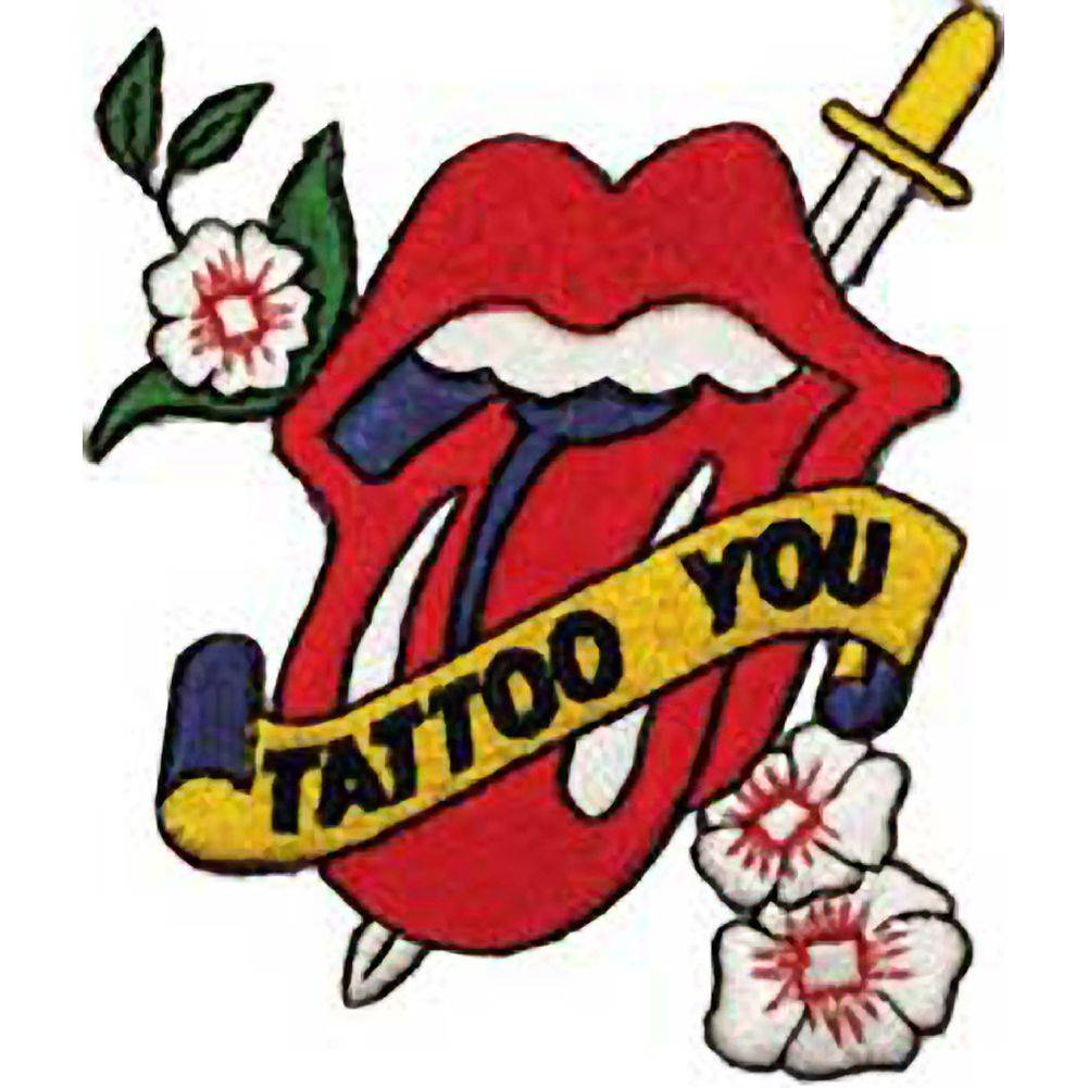 The Rolling Stones Tattoo You Embroidered Patch