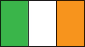 Free Flag Clip Art Image - clip art illustration of an Ireland flag