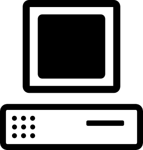 Computer symbol clipart