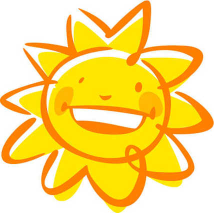 Smiling Sun Png Clipart - Free to use Clip Art Resource