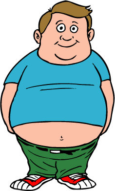 Fat Guy Clipart