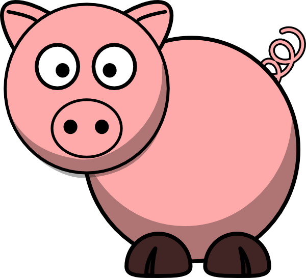 Pig Cartoon Clipart