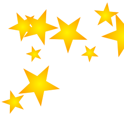 Gold star clipart png