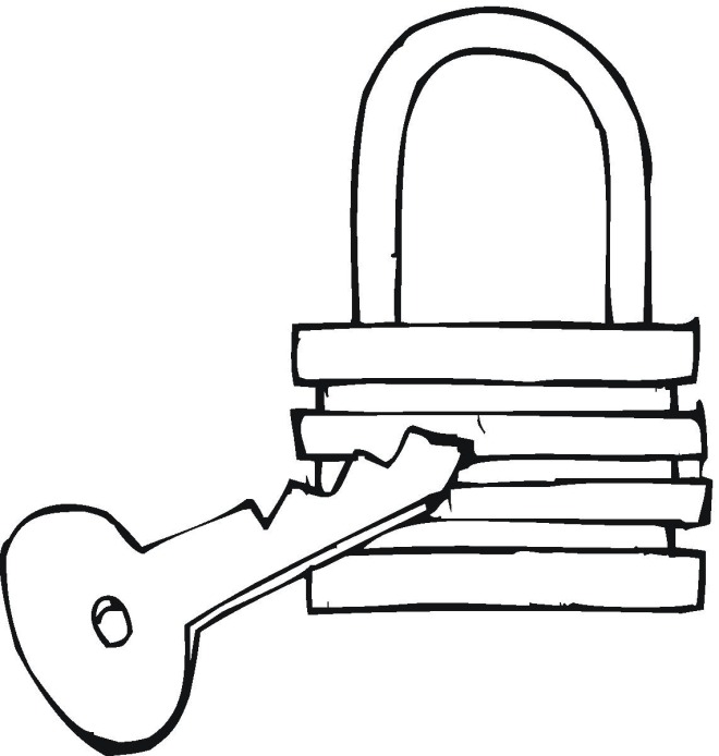 Car Keys Page Coloring Pages