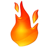 Fire Icon Image. 3D Business Icons