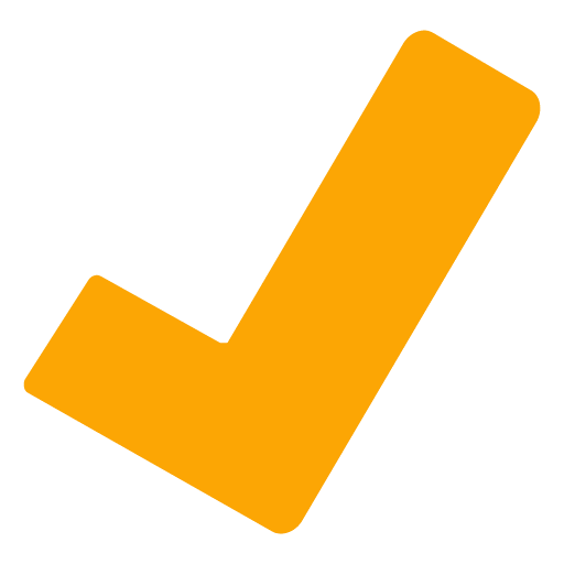 Orange check mark icon - Free orange check mark icons
