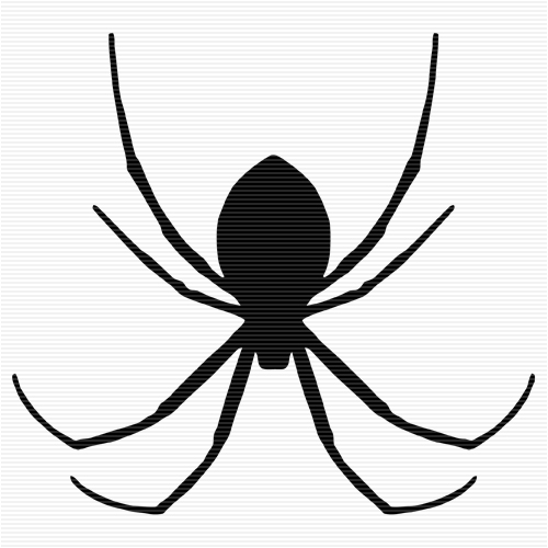 spider clip art free black and white - photo #6