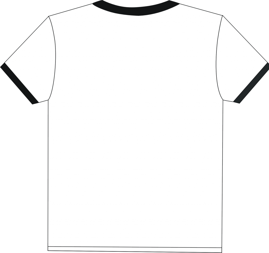 clip art of a t shirt outline - photo #22