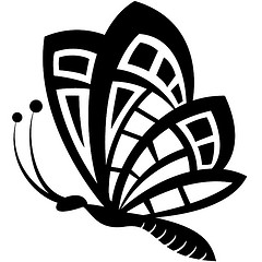Exif | Butterfly Vector Clip Art | Flickr - Photo Sharing!