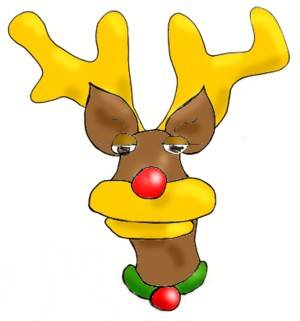 Christmas Clipart Rudolph Reindeer