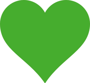 Lime Heart clip art - vector clip art online, royalty free ...