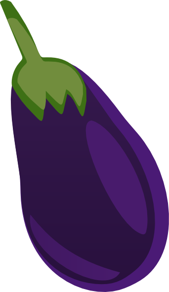 Eggplant clip art - vector clip art online, royalty free & public ...