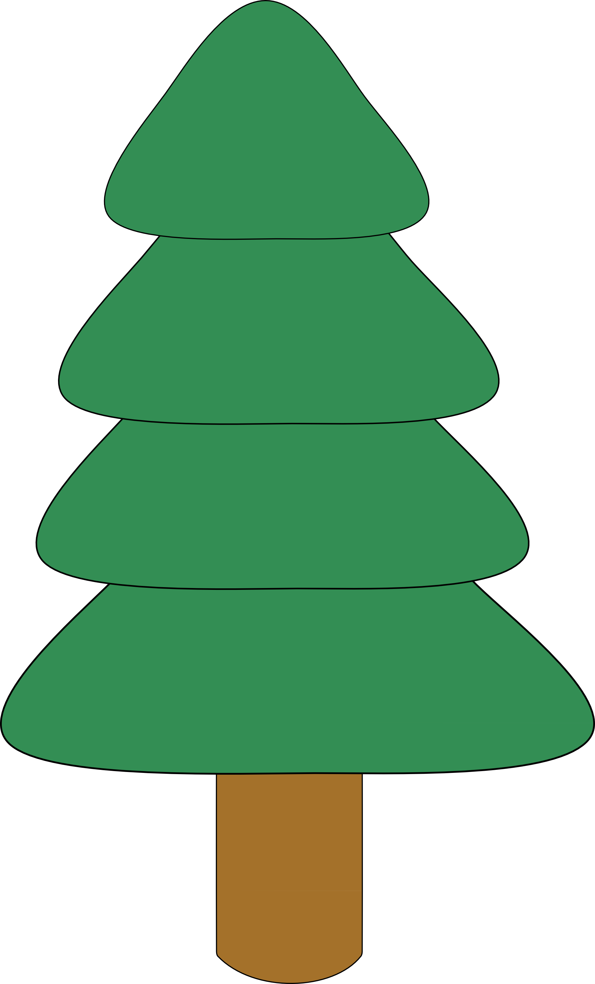spruce 1 christmas xmas tree SVG