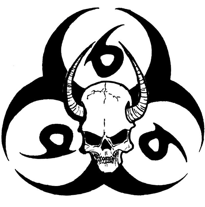 zombie biohazard clipart - photo #19