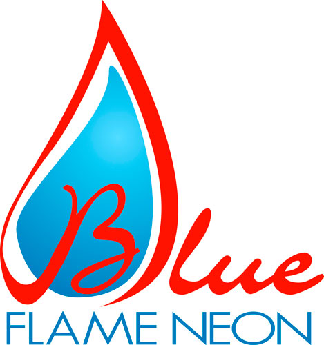 Blue Flame Logo - UCreative