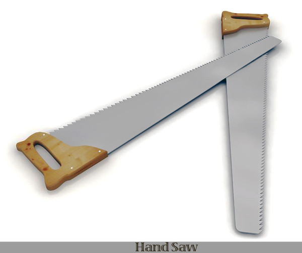 hand saw 3ds
