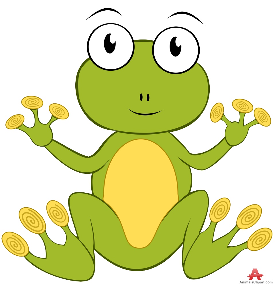 Cartoon Frog Character Design | Free Clipart Design Download