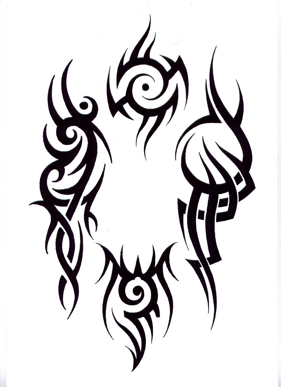 Tribal Lily Tattoo Sketch | Fresh 2017 Tattoos Ideas