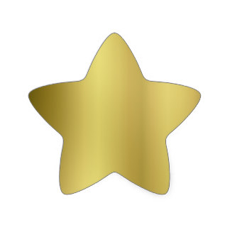 4,000+ Gold Star Stickers | Zazzle