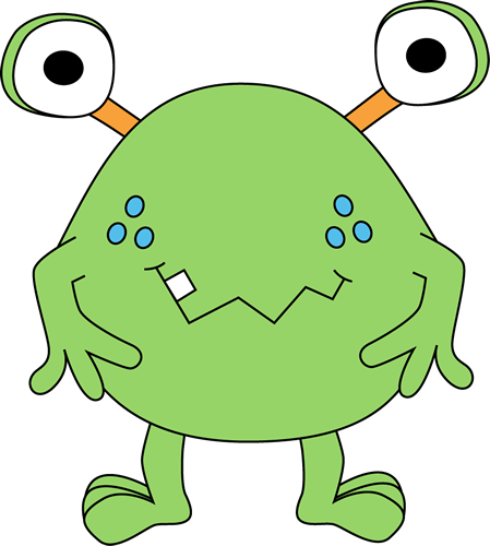 Green Monster Cartoon - ClipArt Best