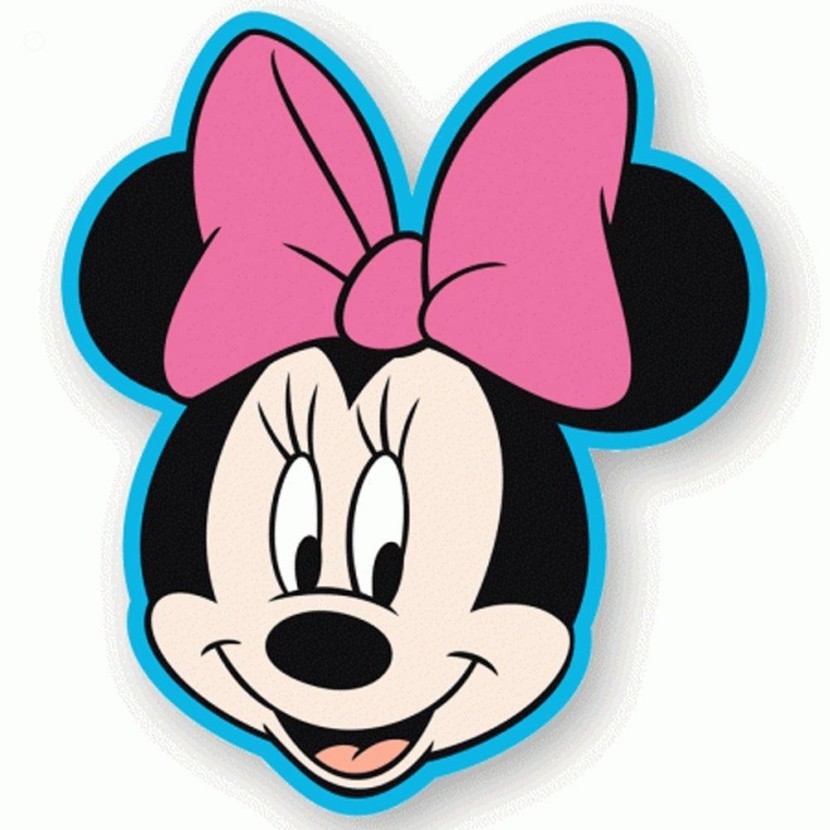 Minnie mouse head clipart