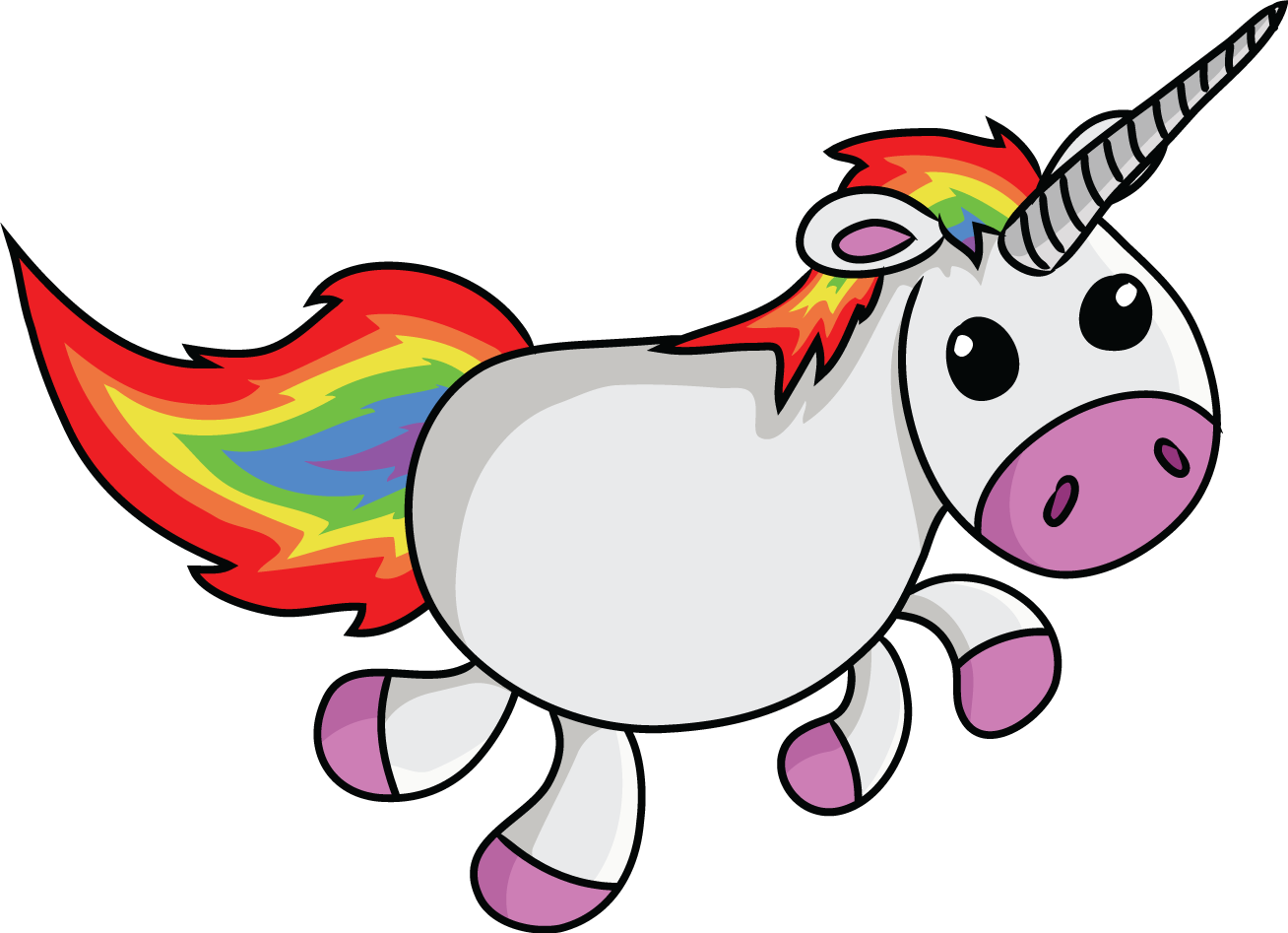 450 views Cartoon Unicorn Clipart