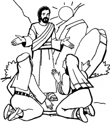 Coloring Pages Jesus Resurrection