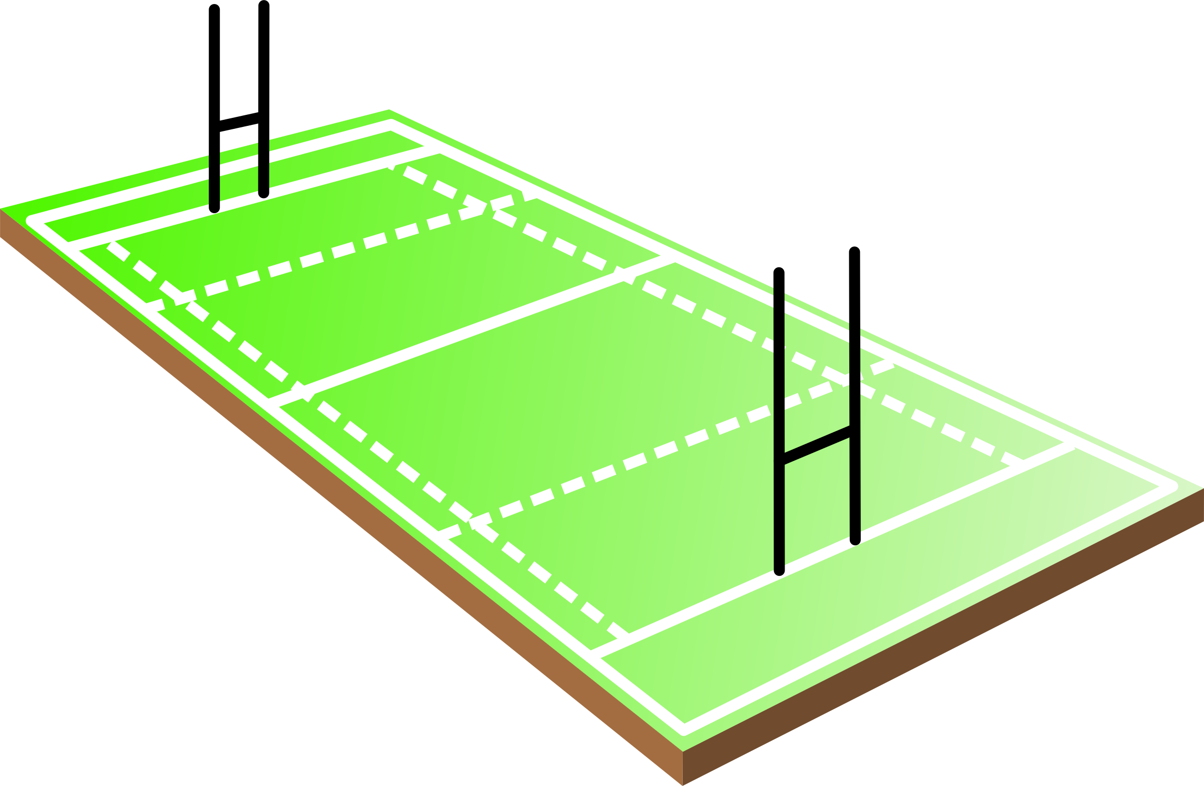 Rugby pitch clipart