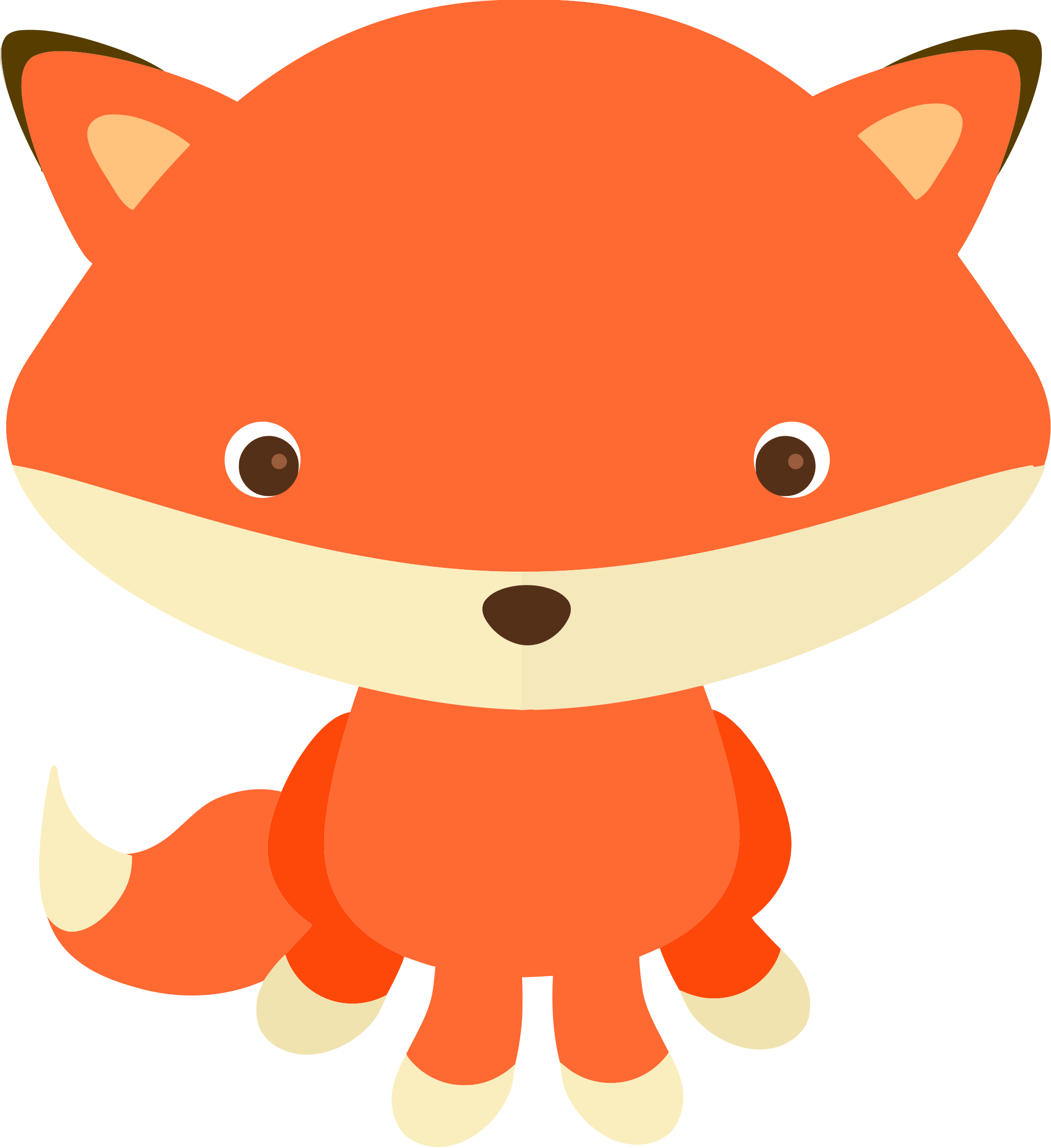 Clipart - fox