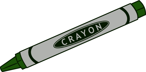 Crayon clipart vector