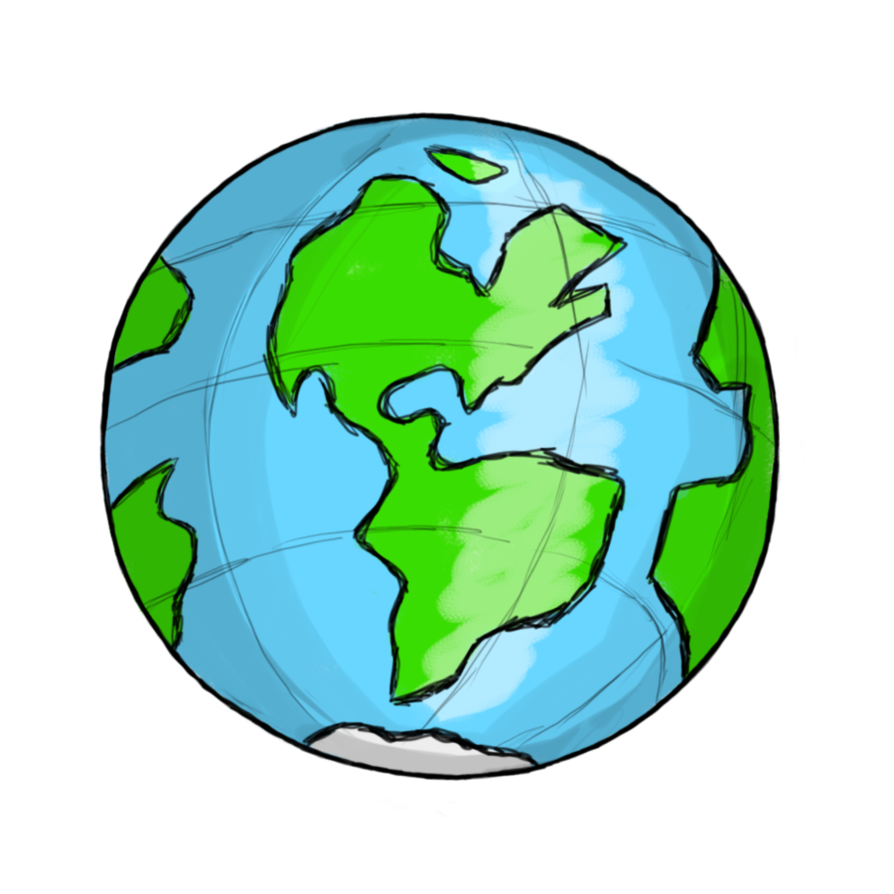 Clipart earth globe