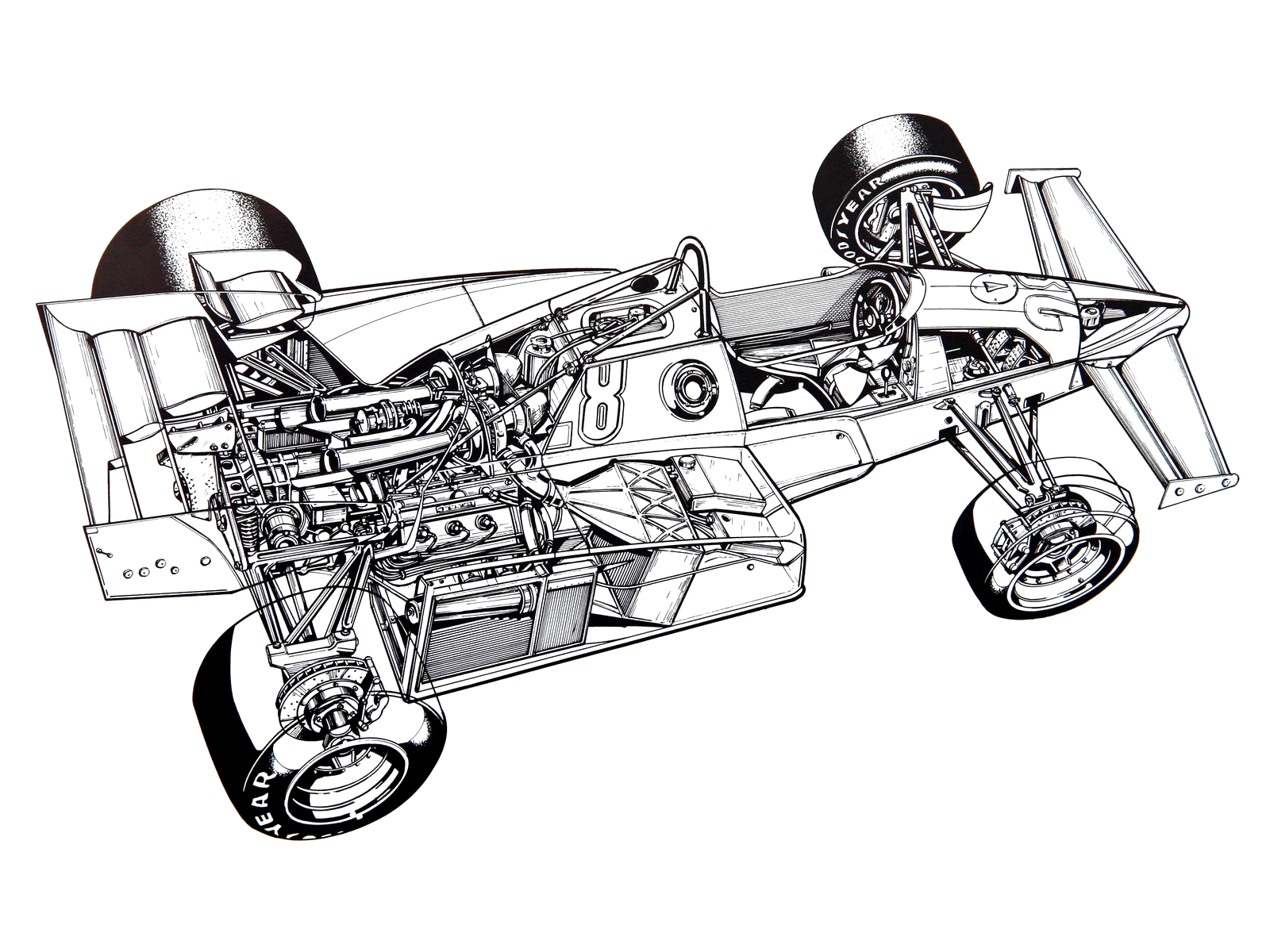 1000+ images about Race Car Cutaway