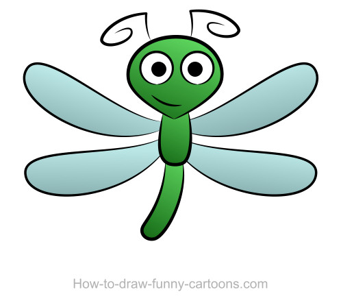 Dragonfly drawings (Sketching + vector)