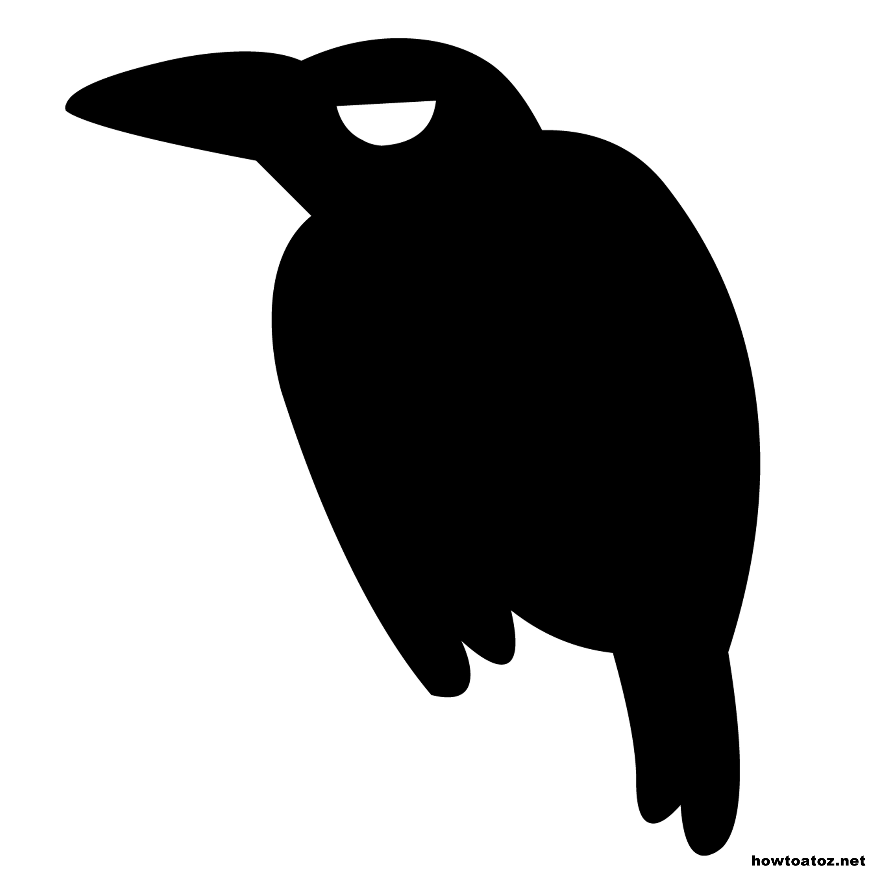 Crows Stencil ClipArt Best