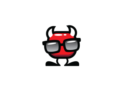 Evil Devil Geek Logo Template by Heavtryq - Dribbble