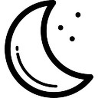 Crescent Moon Outline Vectors, Photos and PSD files | Free Download