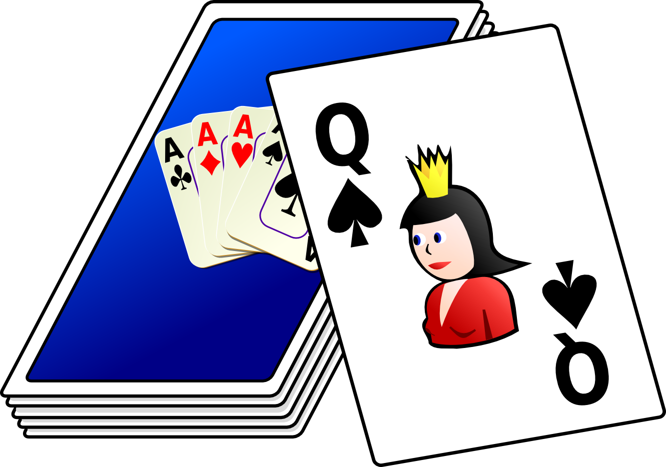 Clip art deck of cards - ClipartFox