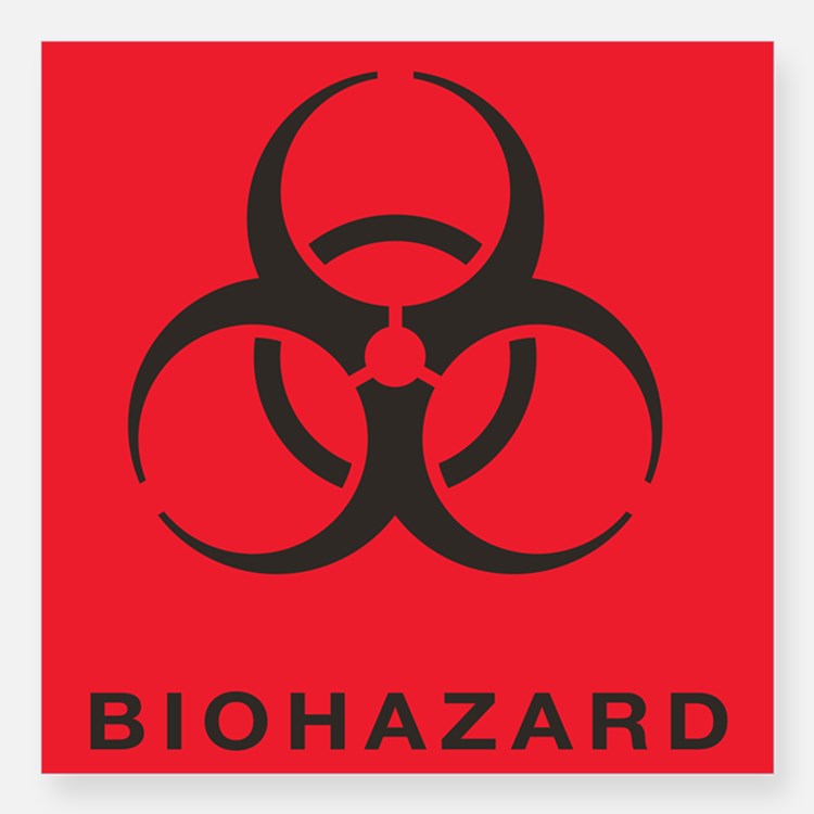 Biohazard Symbol Stickers | Biohazard Symbol Sticker Designs ...
