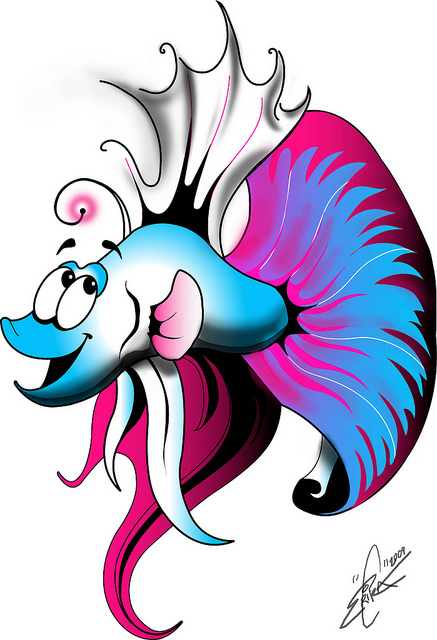 clip art betta fish - photo #11