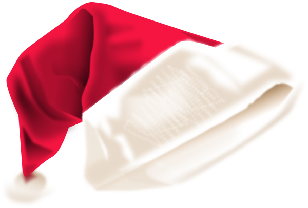 Free santa claus hat clipart