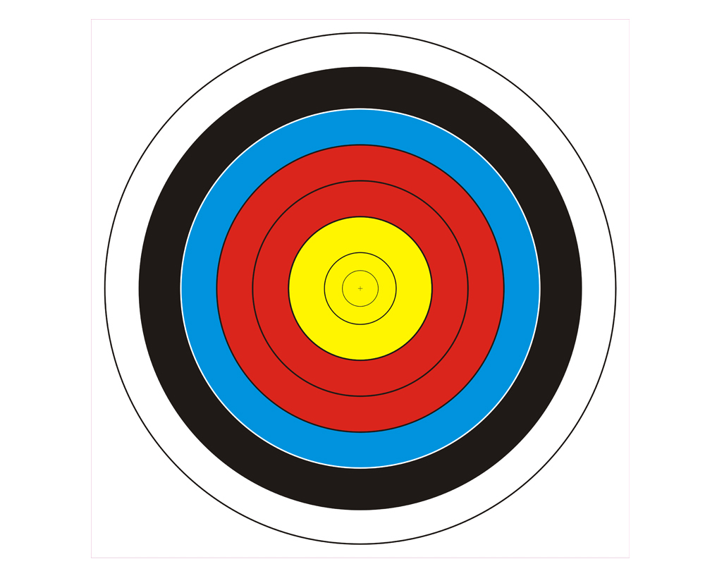 archery target clipart - photo #37