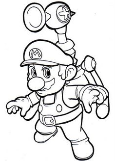 Coloring, Super mario bros and For kids