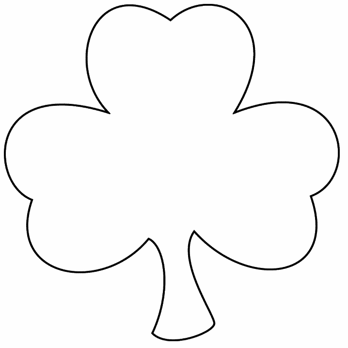 Clover Outline Clipart