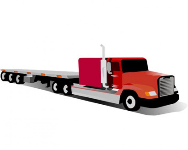 Container Truck clipart | Download free Vector
