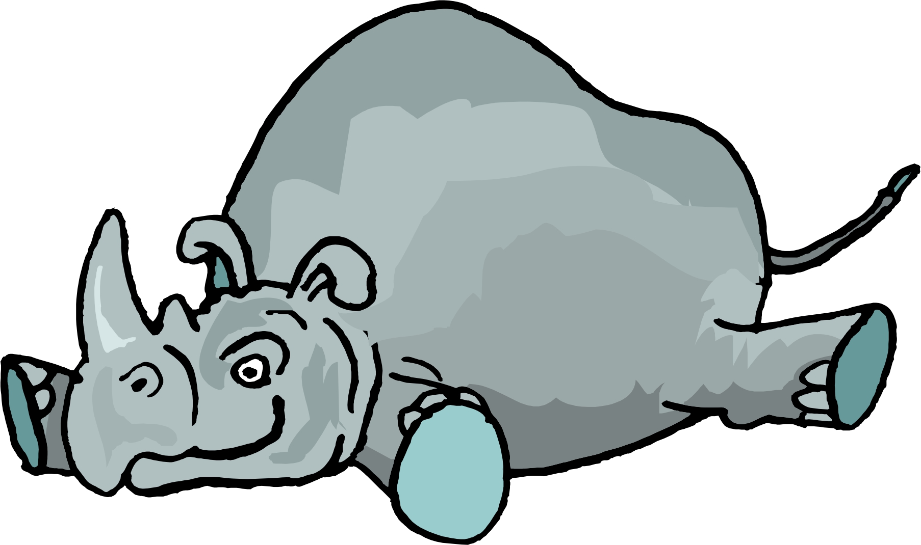 clipart rhino - photo #33